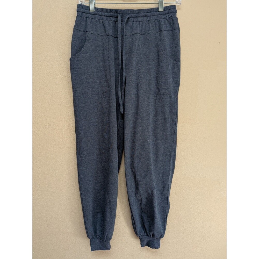 AnyBody Petite Cozy Knit Jogger Pants w/ Seaming Detail Pockets XXS